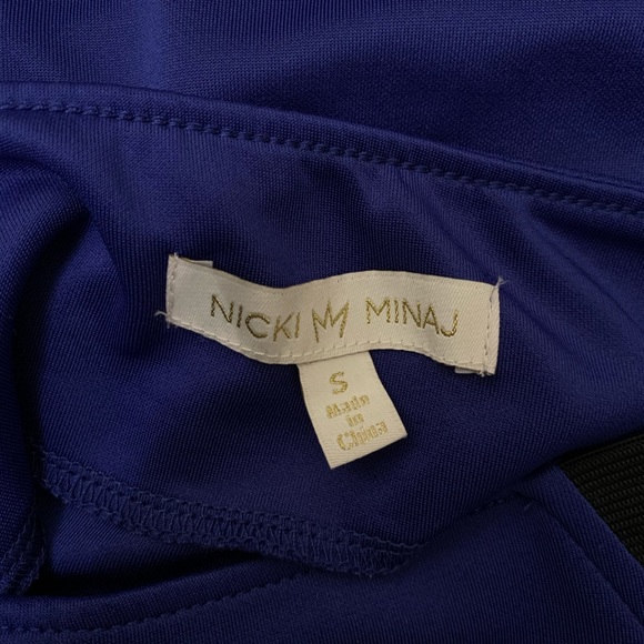 Nicki Minaj | Midi Size Blue Skirt - Picture 3 of 6